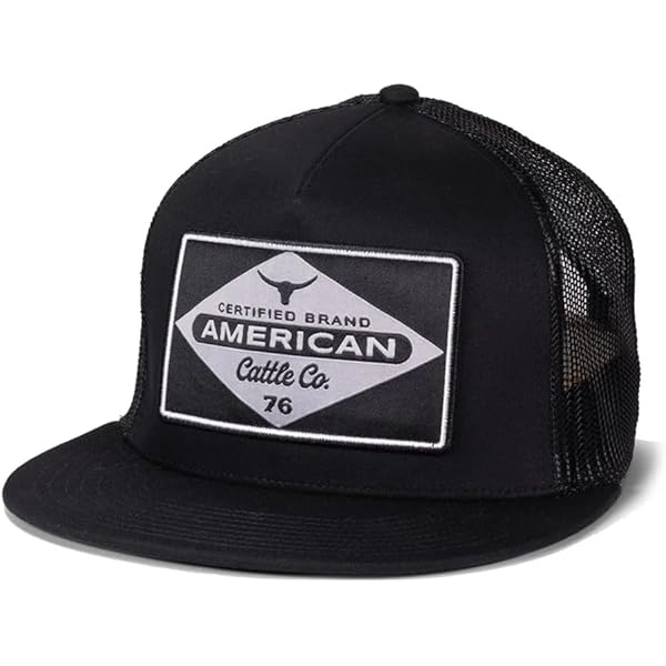 Official McCormick Farmall® Snapback Cap with Woven Patch, Black
